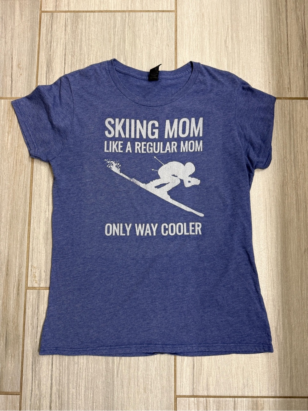 Skiing Mom Graphic Tee